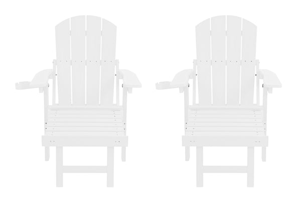 English Elm 2-Piece All-Season Outdoor Lounge Chairs For Stylish Comfort In Your Patio, Garden & More! W2085P363104