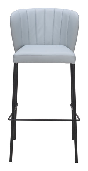 Linz Barstool - Set of 2 Gray 109783 Zuo Modern