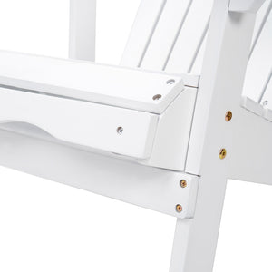 English Elm Christopher Knight Home® - Malibu Foldable Acacia Wood Adirondack Chair – Durable, Rustic Design For Ultimate Outdoor Relaxation N770P241669K