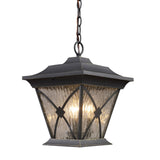 Rutland Square 11'' Wide 1-Light Outdoor Pendant