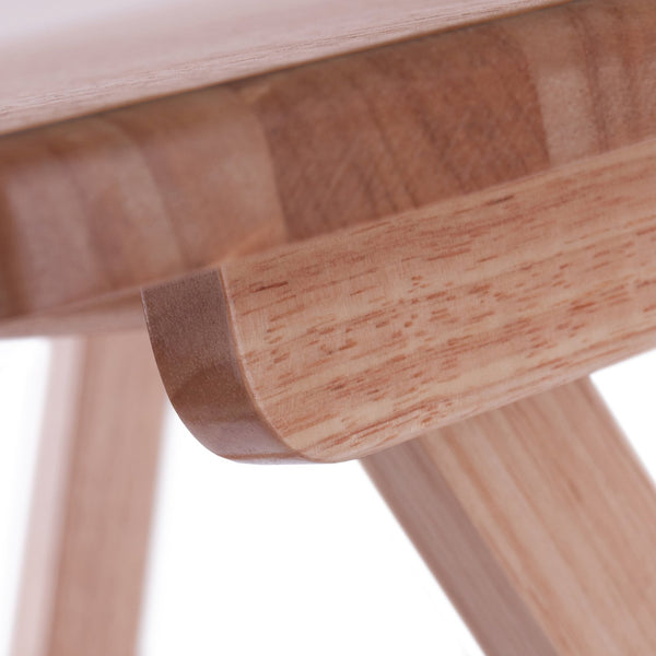 Winsome Wood Delaney Folding Table - Versatile Solid Wood Design, Compact, No Assembly, Perfect For Small Spaces Natural Solid Wood 42124-winsome-wood