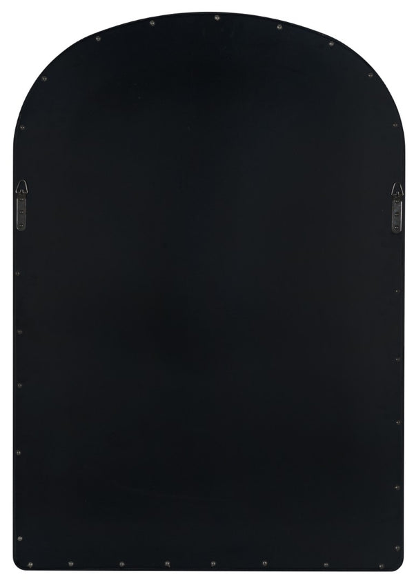 Cooper Classics Charlotte Matte Black Rectangular Wall Mirror Slim Frame for Entryway or Bedroom 42158