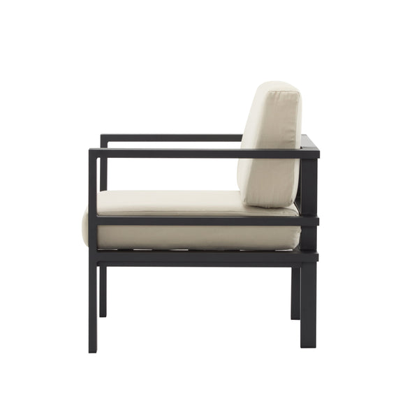 English Elm Christopher Knight Home® - [Set Of 2] 27.7'' Modern Lounge Chairs With Weather-Resistant Cushions For Stylish Outdoor Comfort N767P237029B_2