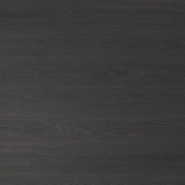 Alpine Furniture Gabrielle Scandinavian Sideboard With Spacious Cabinets, Solid Rubberwood & Oak Veneer For Durable Style Black 4225BLK-06
