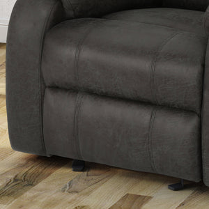 English Elm Christopher Knight Home® - Manual Recliner Chair Linen Upholstery, Compact Space-Saving Design with Dual-Angle Lever for Cozy Relaxation Slate 62812.00MFSLAT