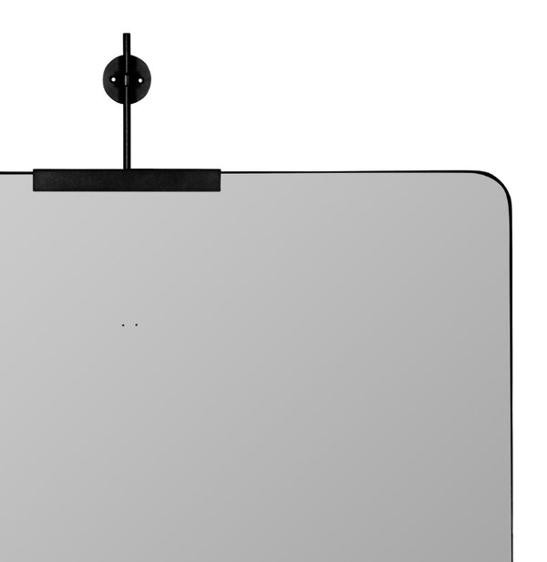 Cooper Classics Frida Matte Black Metal Frame Square Wall Mirror Large Statement Entryway Accent 42306
