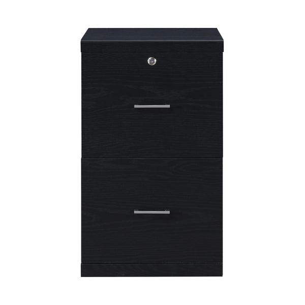 OSP Home Furnishings Alpine Vertical File Black
