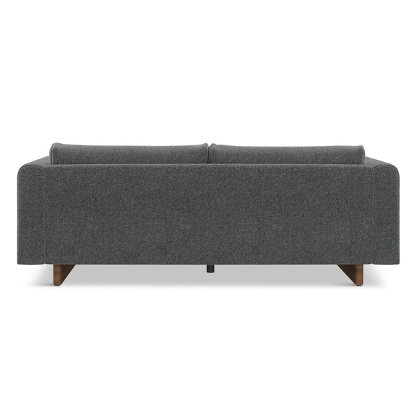 English Elm Jones 84 inch Sofa — Eco-Friendly Woven Upholstery, High-Density Foam, Durable Solid Wood Frame DARK GREY B136P364283