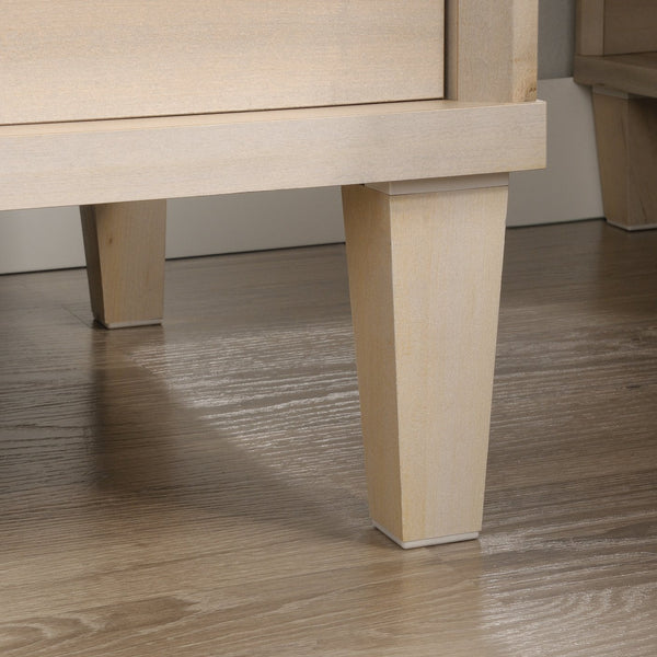 English Elm Night Stand, Compact Brown Nightstand With Open Shelf And Drawer For Small Spaces And Dorm Rooms B356P402699