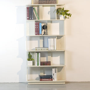 English Elm 31.5" Tall 5-tier Mdf Bookcase Slim Open Shelving Unit for Office Bedroom Living Room White W2899P444154