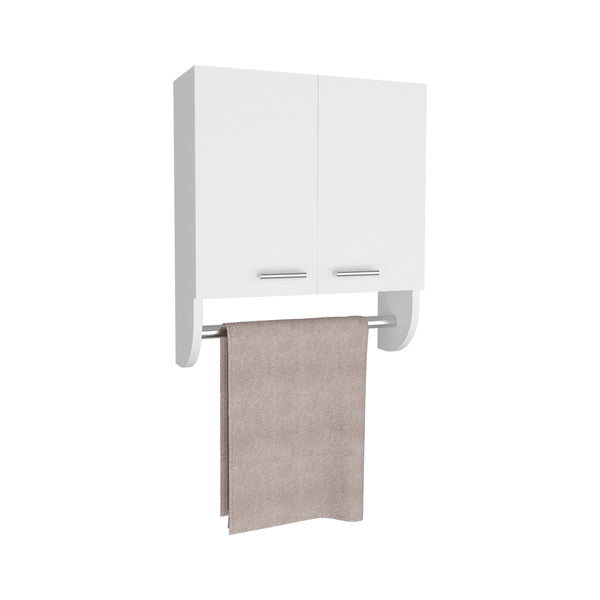 English Elm Medicine Compact Wall Cabinet with Mirror Door, Engineered Wood Storage, Durable, Space-Saving Design White 21.26 L x 11.42 W x 3.54 H B097P250852