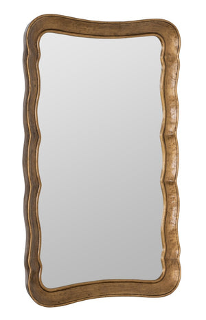 Cooper Classics Elligton Ornate Antique Gold Wall Mirror with Carved Frame for Entryway or Living Room 42517
