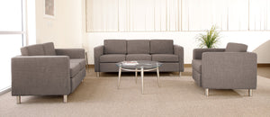 OSP Home Furnishings Pacific LoveSeat Cement