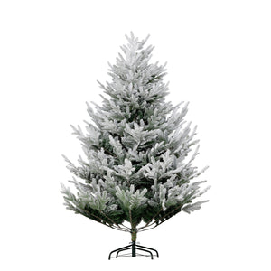 English Elm Homcom 6 Foot Artificial Christmas Tree – Lifelike Pine With 795 Branches, Easy Setup & Durable Base W2225P249667