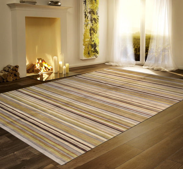 Pasargad Home Modern Collection Hand-knotted Lamb's Wool Area Rug - Elegance For Your Space   000425