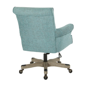 OSP Home Furnishings Megan Office Chair Turquoise