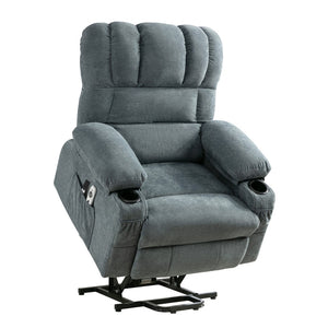 English Elm Power Electric Massage Lift Lounge Chair For Seniors - Heated Vibration, Usb Port & Reclining Comfort W1521P302634-GIGA