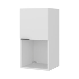 English Elm Roxbury Wall Mounted Medicine Cabinet with Two Shelves White Melamine Bathroom Storage B097P407597