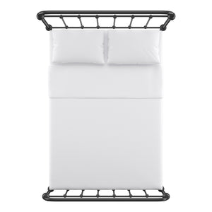 Templin Iron Spindle Bed Metal Frame for Modern Classic Bedroom Style