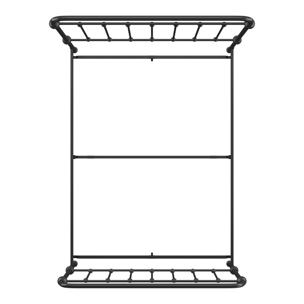 Templin Iron Spindle Bed Metal Frame for Modern Classic Bedroom Style