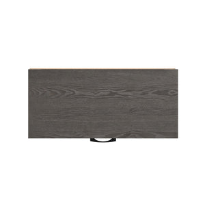 English Elm Wallace & Bay - Stone Brown 5-Drawer Dresser with Grey-Brown Laminate Finish, Stylish Storage, Durable Care-Friendly Design B361P384482
