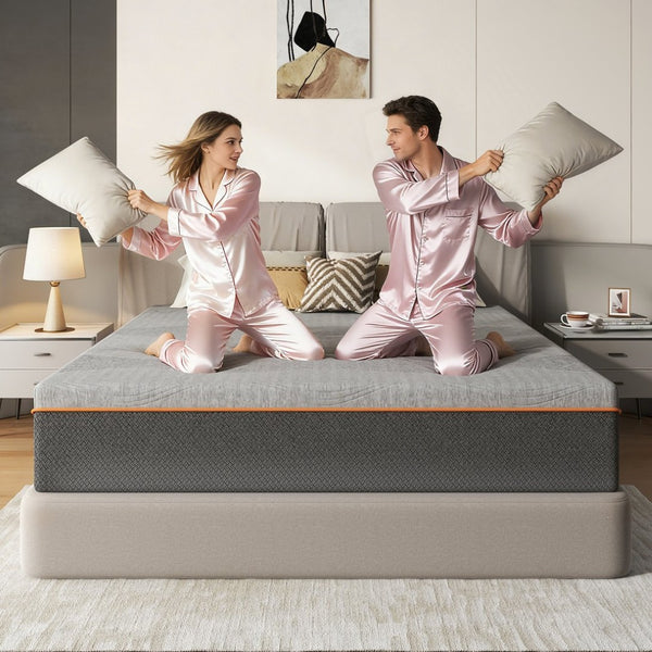 English Elm Queen 12 Inch Memory Foam Mattress Fiberglass Free Cooling Medium Feel Certified W2889P423143