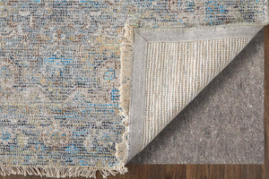 Feizy Rugs Caldwell Handwoven Wool And Viscose Area Rug – Transitional Bohemian Elegance For Any Space Blue,Gray,Tan Wool,Viscose 8798802fbgemlth00