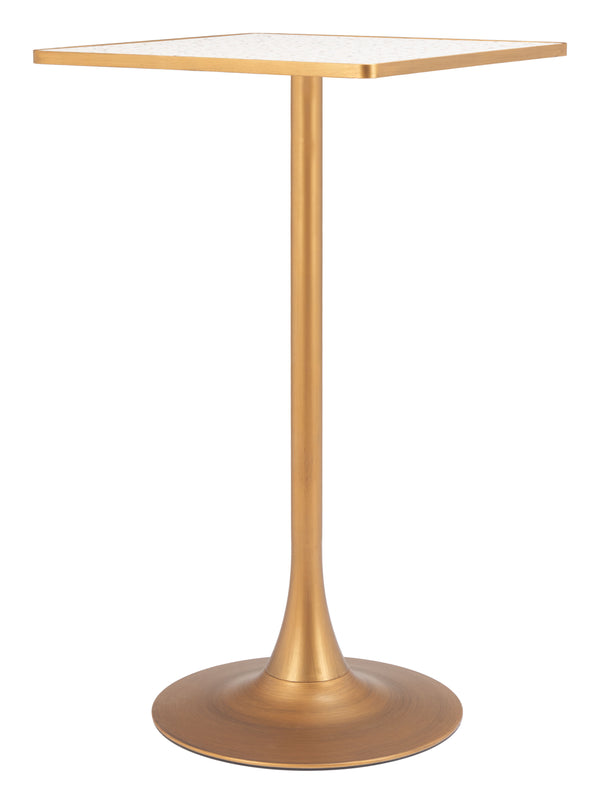 Zuo Modern Spot Bar Table - Modern Design With High-quality Mdf And Steel For A Chic Home Aesthetic Solution Beige Mdf,Steel 110408-zuo-modern