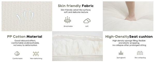 English Elm Modern Minimalist Modular Sectional Sofa - Plush Cloud Couch With Right-Facing Chaise For Cozy Living Spaces W2959S00014