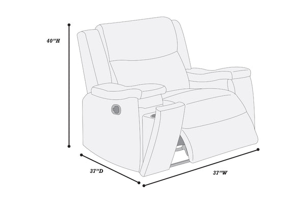 English Elm Modern Reclining Sofa Set Leather Like Upholstery Cup Holders Plush Living Room Walnut B011S02419