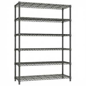 English Elm 5-shelf Heavy Duty Wire Rack Industrial Carbon Steel Garage Pantry Storage Unit W5386P445553