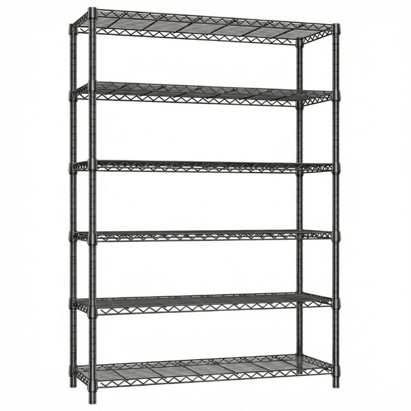 English Elm 5-shelf Heavy Duty Wire Rack Industrial Carbon Steel Garage Pantry Storage Unit W5386P445553