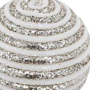 English Elm D3.9" Plastic Styrofoam Christmas Ball Ornaments Set of 12 Festive Holiday Tree Decor W2078P247929