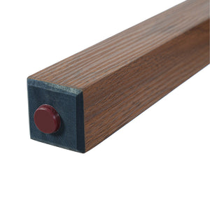 English Elm Wooden Modern Dining Chairs Set of 4 with Upholstered Beige Fabric, Rubber Wood Legs, 250lb Capacity Walnut N752P300578D