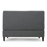 Christopher Knight Home® - Noble House - Tovah Charcoal Fabric Storage Loveseat