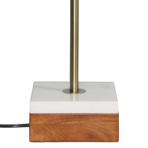 English Elm Ashcroft Furniture - Minimalist Floor Lamp - Sleek Slim Design With Neutral Shade For Modern Living Room & Bedroom Ambiance B183P315095