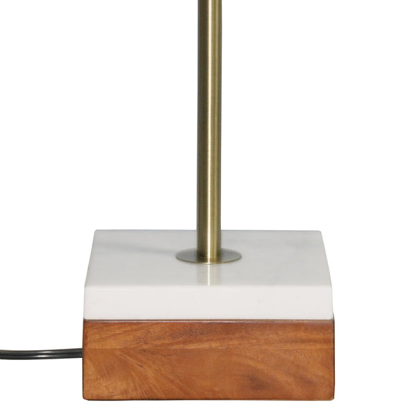 English Elm Ashcroft Furniture - Minimalist Floor Lamp - Sleek Slim Design With Neutral Shade For Modern Living Room & Bedroom Ambiance B183P315095