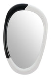 Muna Mirror White & Black 110189 Zuo Modern