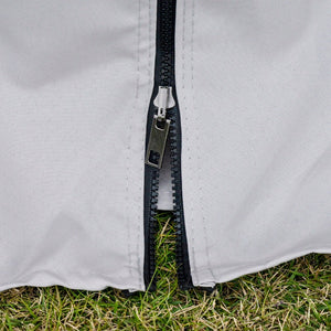 English Elm Outsunny 10' X 13' Stylish Patio Gazebo With Netting & Curtains, Durable Aluminum Frame For Outdoor Bliss W2225P174179-GIGA