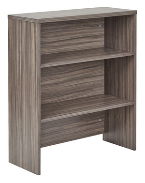 OSP Home Furnishings Lodi Open Hutch Modular Storage Unit for Modern Home Office or Workspace Display LOD-53-URB