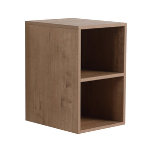 English Elm 36'' Wall-Mounted Bathroom Vanity With Ceramic Sink, Soft-Close Door, Stylish Shelves & Easy Assembly W999S00406