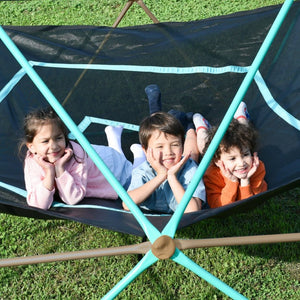 English Elm 13ft Geodesic Steel Climbing Dome with Hammock Holds 7 Kids Rust Proof Outdoor N710P345669E