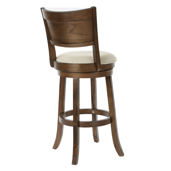 OSP Home Furnishings Swivel Stool 30" Burnt Brown
