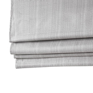 English Elm Basketweave Room Darkening Cordless Roman Shade with Thermal Foam Backing for Energy Efficient Privacy Grey 10.5 L x 5.42 W x 7.5 H B035129703