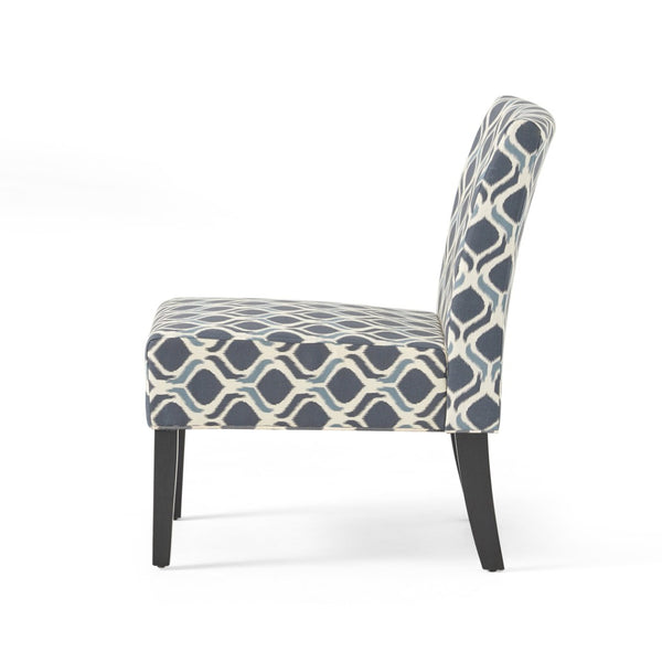 English Elm Accent Chair with Rubberwood Legs Plush Upholstery for Modern Living Spaces N771P218158B
