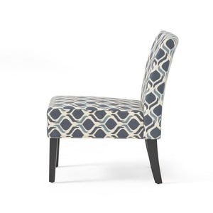 English Elm Accent Chair with Rubberwood Legs Plush Upholstery for Modern Living Spaces N771P218155B