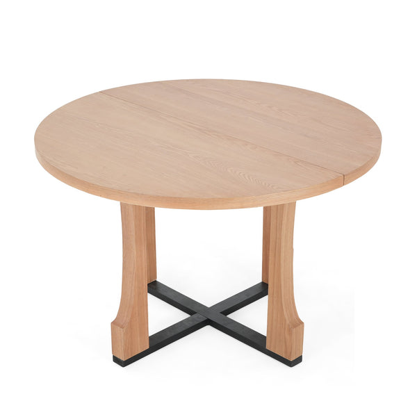 English Elm Christopher Knight Home® - 48" Round Dining Table - Timeless Farmhouse Charm For Cozy Spaces, Seats 4, Durable & Stylish Design N771P240936K