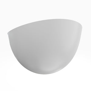 English Elm 70 Inch Stone Resin Freestanding Soaking Tub Matte White Sculptural Spa Bath W1613P436815