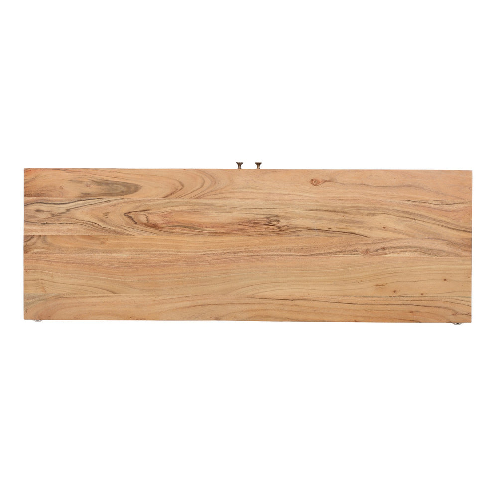 English Elm Christopher Knight Home® - CABINET Acacia & Mango Wood 2-Door Handcrafted Natural Finish Console with Shelves, 47"W x 26.5"H 68738.00