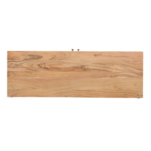 English Elm Christopher Knight Home® - CABINET Acacia & Mango Wood 2-Door Handcrafted Natural Finish Console with Shelves, 47"W x 26.5"H 68738.00